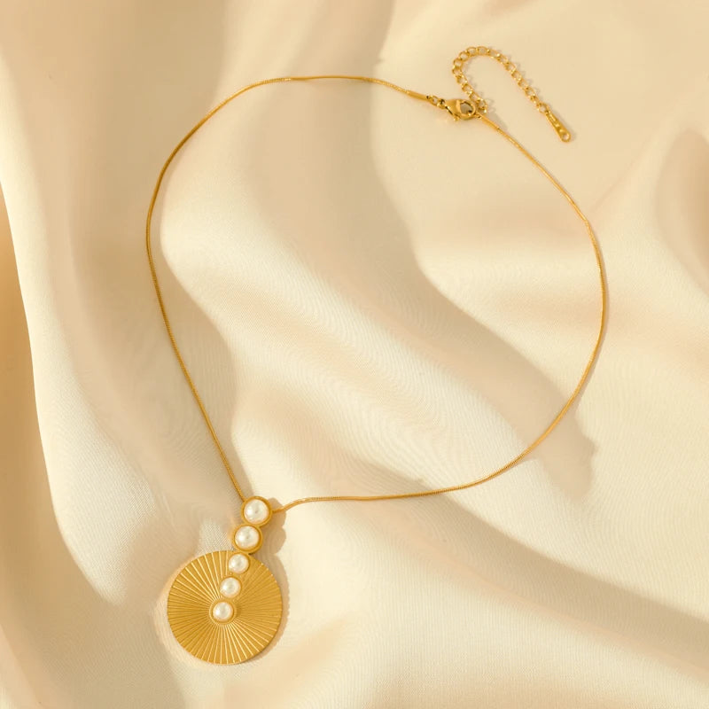 Collier "Rayon de Lune" – Acier Inoxydable